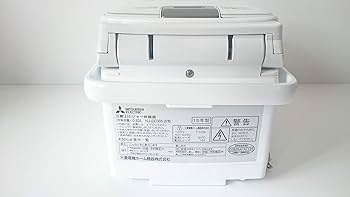 【2021年製】三菱IHジャー炊飯器　炭炊釜　NJ-SE06B-W Amazon | 三菱電機 IHジャー炊飯器 備長炭炭炊釜 3.5合炊き